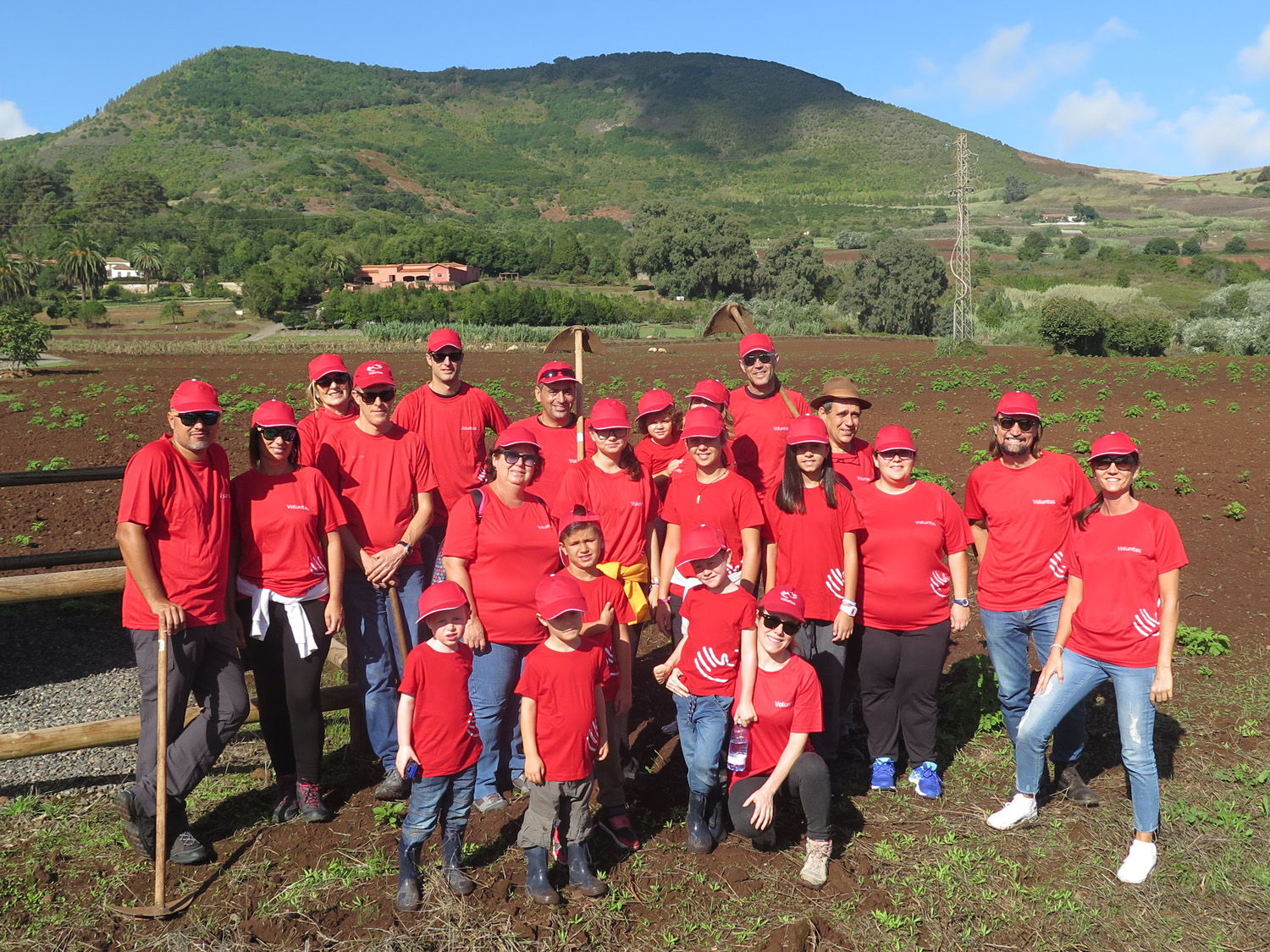 Voluntarios de la Fundación Cepsa
