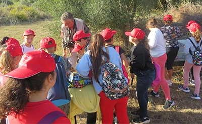School students visited the environmental station  <br>